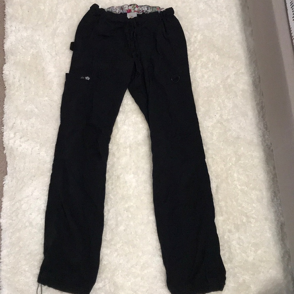 Koi black scrub pants